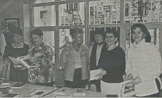 photo de groupe parue dans l'Ardennais le 25-11-2000