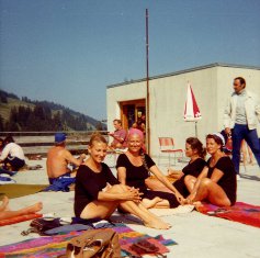 Liliane, Janou, Jacqueline et Pira